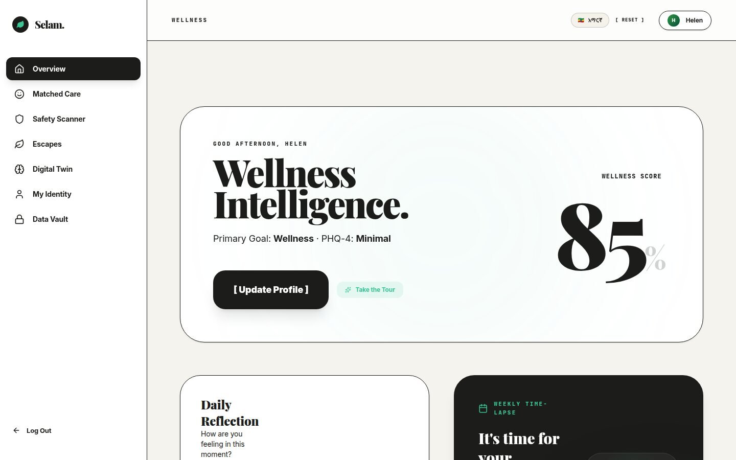 Selam Wellness screenshot